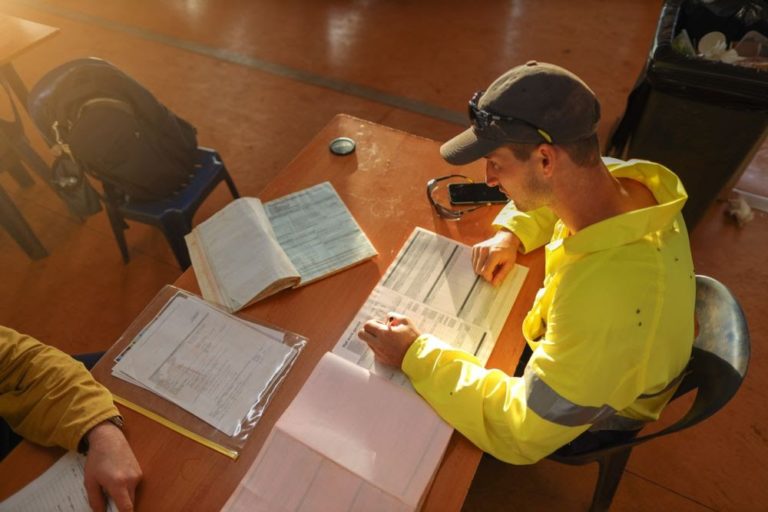 Environmental Health Officer at work