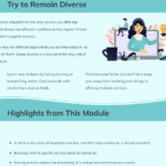 Virtual Assistant Training