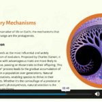 Evolutionary Biology Course