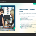 Online Wedding Planner Course