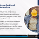 Industrial Organisational Psychology Course