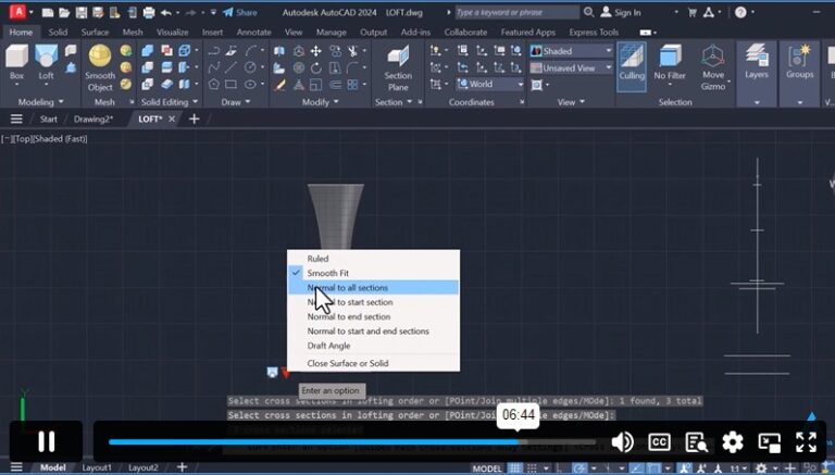 AutoCAD 3D Course2