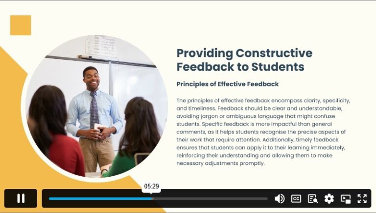 Continuing Professional Development for Educators1