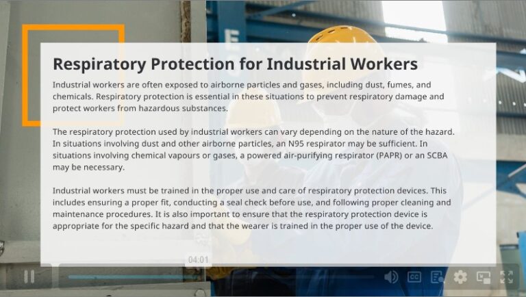 Respiratory Protection and Safety Training3