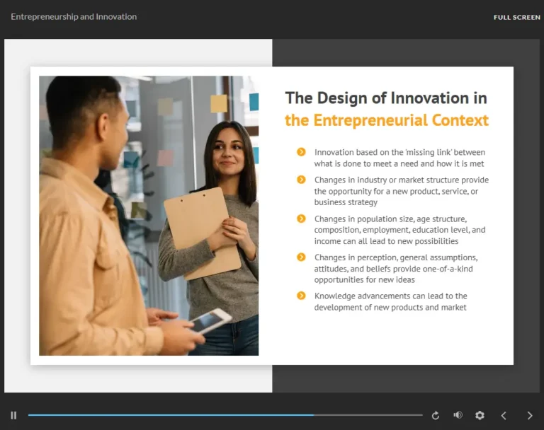 Advanced Entrepreneurship Training 1