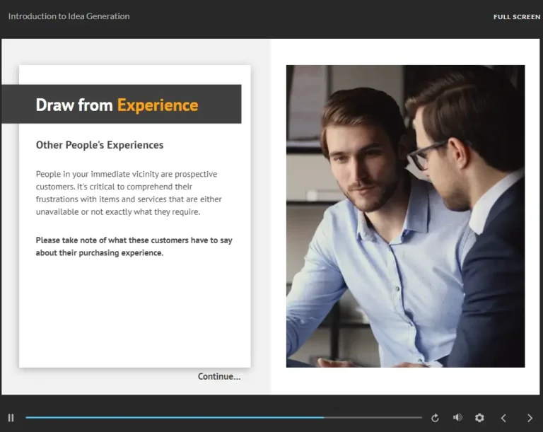 Advanced Entrepreneurship Training 3