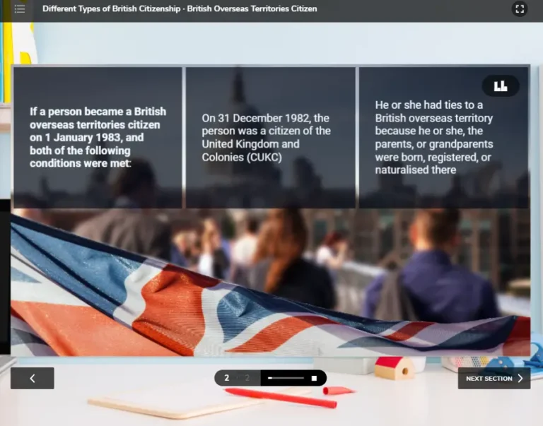 British Citizenship Training 1