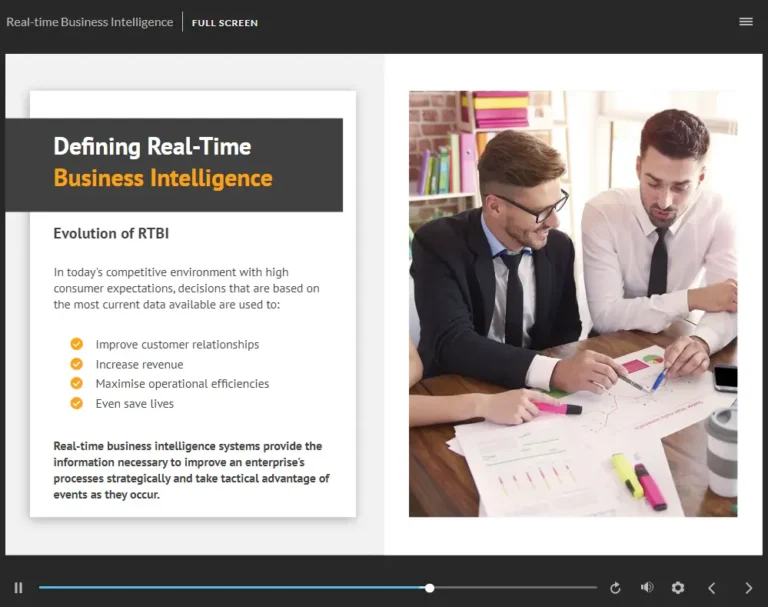 Business Intelligence Analysis Training 1