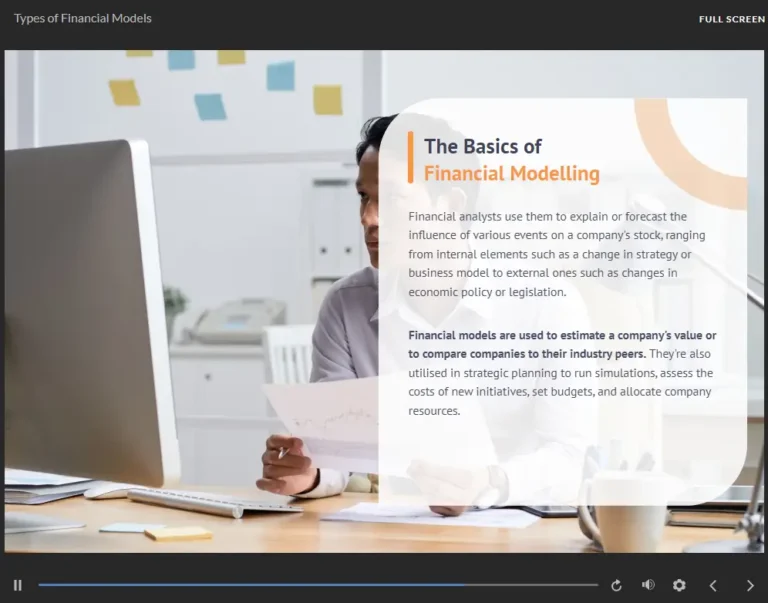 Financial Modelling Training 3