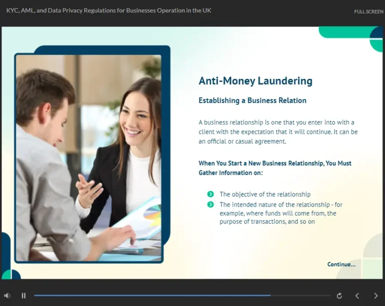 Know Your Customers Training 3