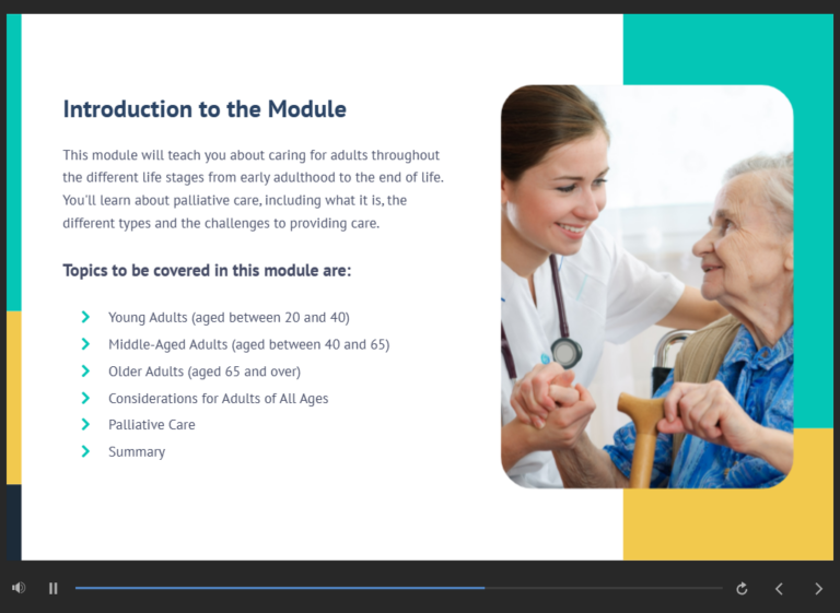 Level 3 Diploma in Elderly Care