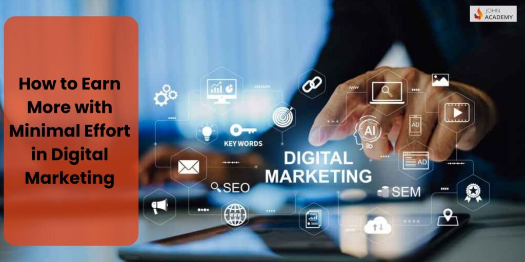 How to Earn More with Minimal Effort in Digital Marketing