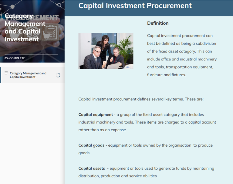 Professional Certificate in Purchasing and Procurement Management 4