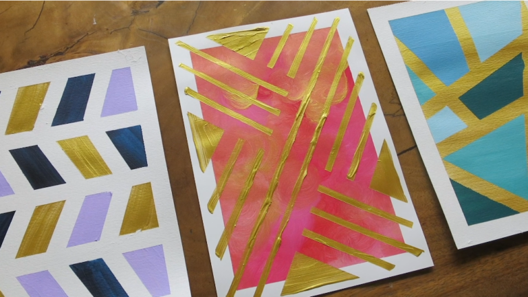 Modern Acrylic Art Course 4