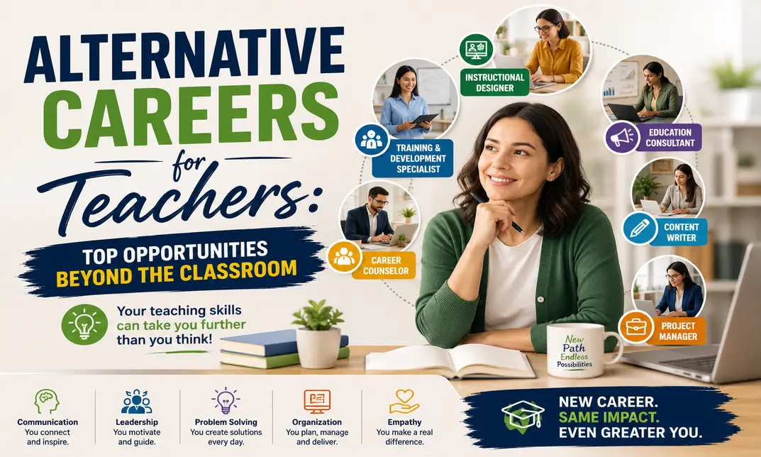 Alternative Careers for Teachers Top Opportunities Beyond the Classroom