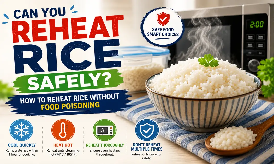 Can You Reheat Rice Safely How to Reheat Rice Without Food Poisoning